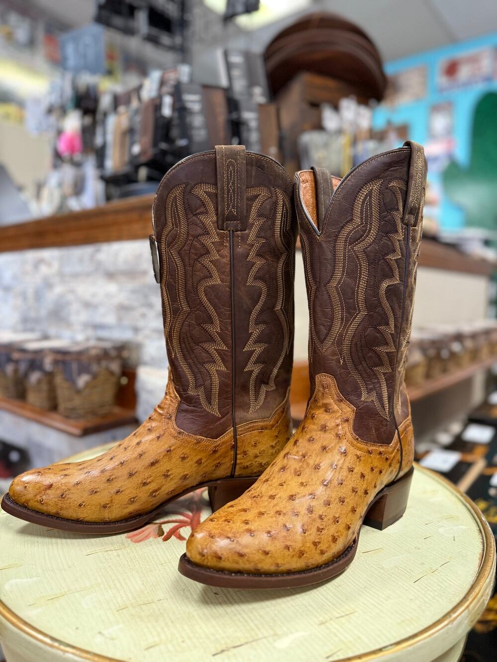 Dan Post Men's Gehrig Western Boots - Saddle Round Toe DP3077